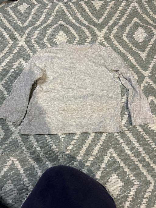  — 100% cotton long sleeve top age 12-18 months