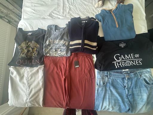  — Assortment of men’s clothes XL/XXL/38 waist