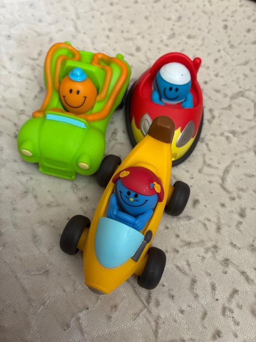  — Mr Men McDonalds car toys
