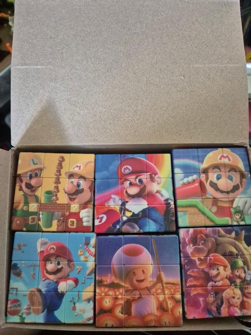  — new Super Mario Cube Puzzles 80p EACH