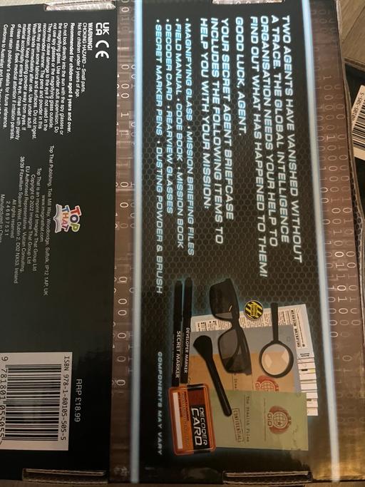  — New secret agent spy game kit