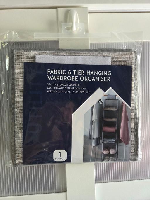  — 🌟NEW🌟 Fabric hanging wardrobe organiser