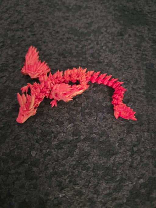  — 3d orange dragon