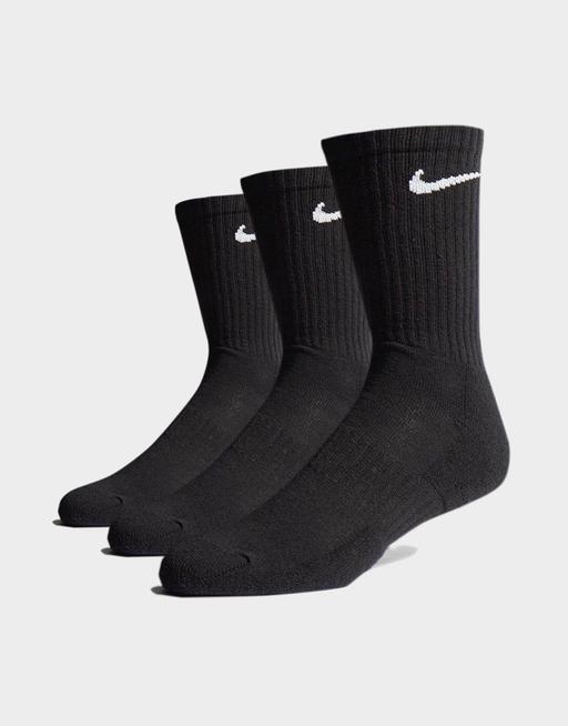  — Black Nike Crew socks