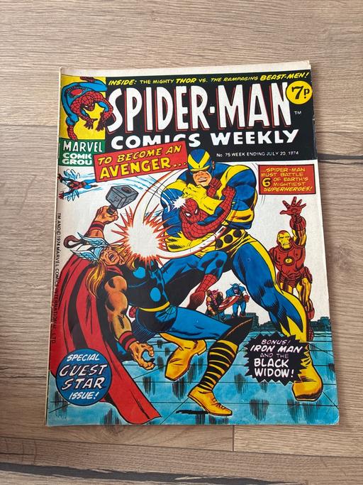  — Spider-Man comic book July 20 1974