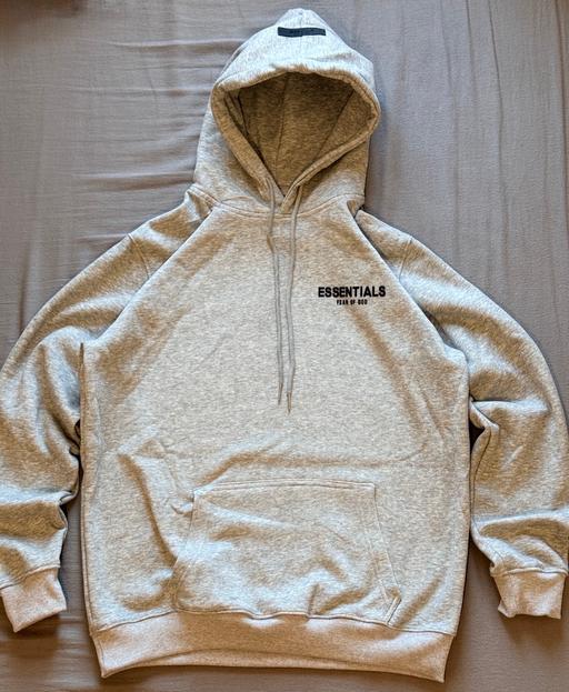  — ESSENTIALS Fear of God Hoodie - Grey NEW