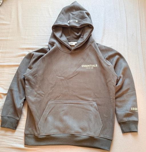  — Essentials Fear of God Hoodie – Dark Grey,NEW