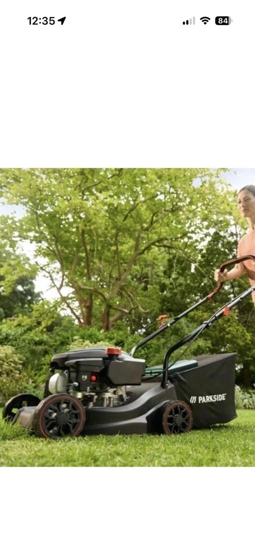  — Parkside petrol lawn mower