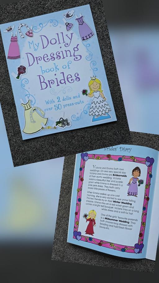  — My Dolly Dressings book of Brides - new