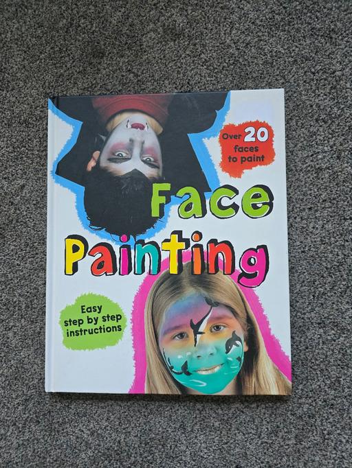  — Face Painting hardback book