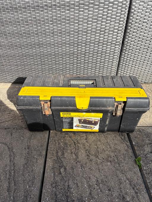  — Stanley tool box