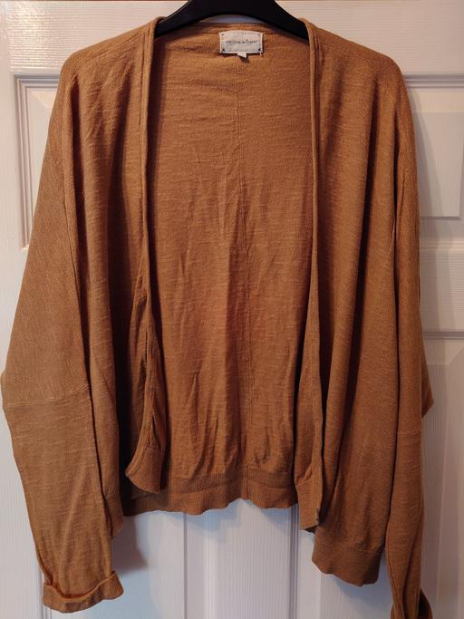  — Women's khaki cardi size 8
