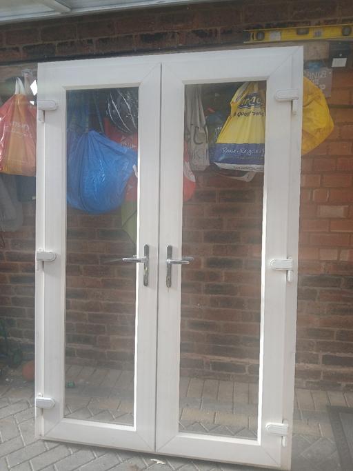  — pvc french doors exellent condition like new
