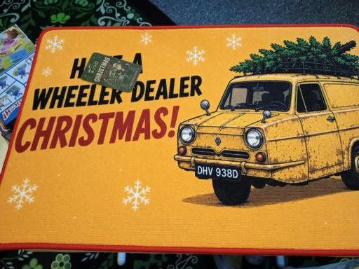  — brand new CHRISTMAS DOOR MAT