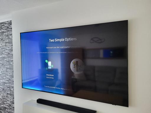  — 75" samsung tv