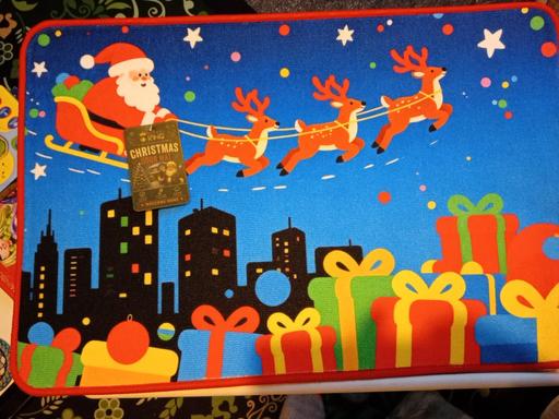  — brand new CHRISTMAS DOOR MAT