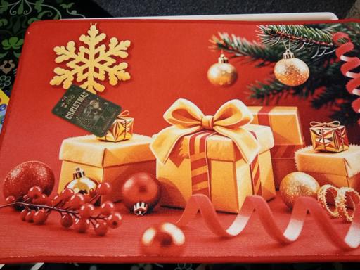  — brand new CHRISTMAS DOOR MAT