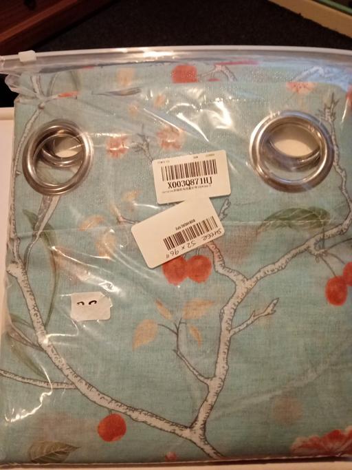  — new pair of TAB TOP CURTAINS