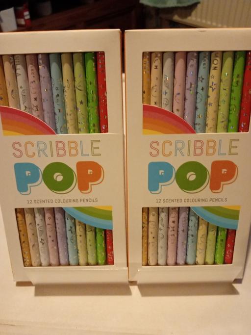  — 2 boxes of 12 SCRIBBLE POP PENCILS