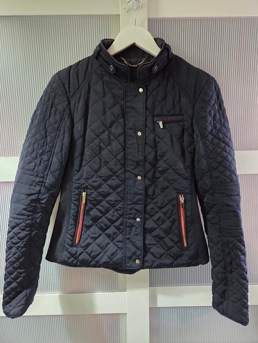  — Size M (size 10) ZARA navy coat