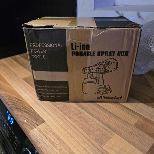  — Cordless Paint Spray Gun — Lithium-ion Portab