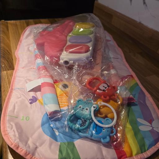  — Pink Baby Activity Gym Play Mat — Piano & Sof