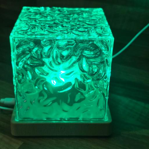  — 3D Crystal Cube LED Night Light — Colour Chan