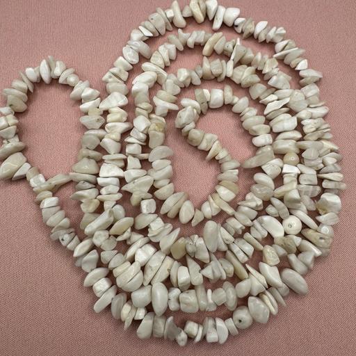  — Long Gemstone Wrap Necklace