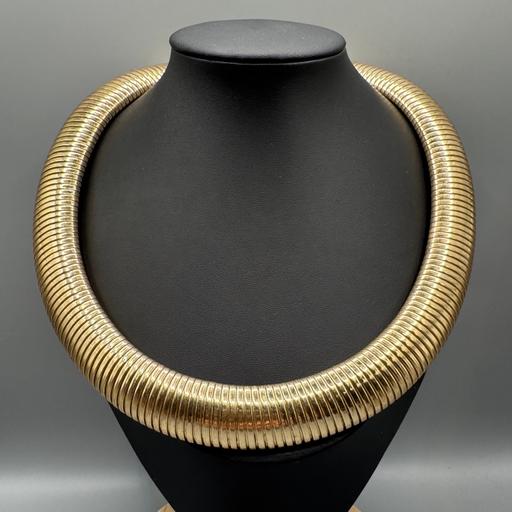  — Chunky Omega Style Statement Necklace