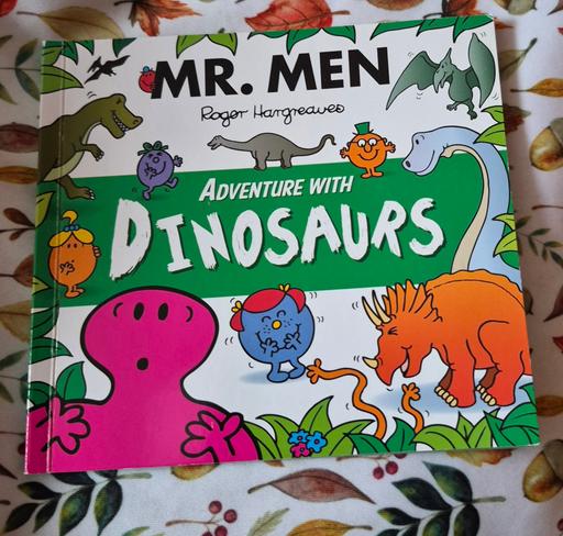  — Mr Men Adventure With Dinosaurs Book