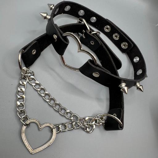  — Punky Gothic Dog Collar Style Chokers