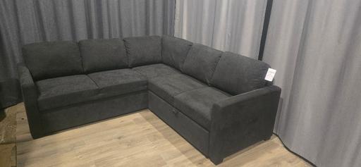  — Habitat Reagan Equal Corner Sofa Bed Charcoal