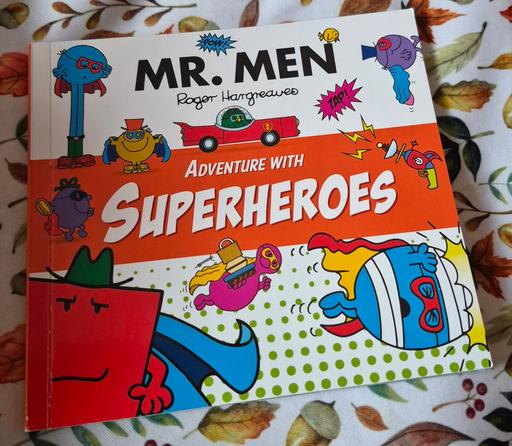  — Mr Men Adventure With Superheroes Book