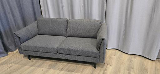  — Betsy 3 seater fabric sofa Charcoal