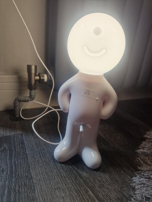  — led lamp with switch on his willy