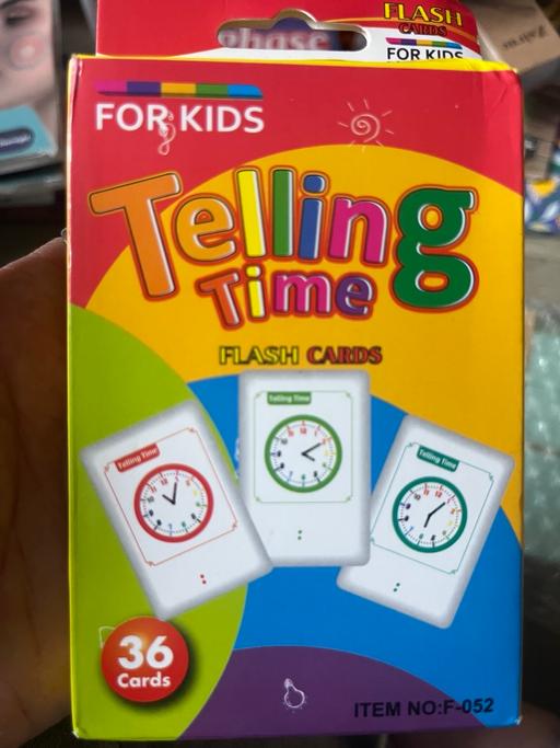  — Telling time cards new