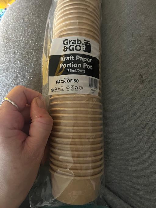  — 50 new craft portion pots 2oz