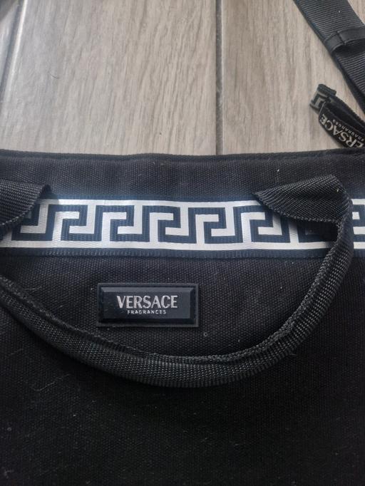  — Versace large black, short /long handles