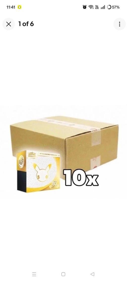  — Pokémon 30th Ann ETB case (1 case left)