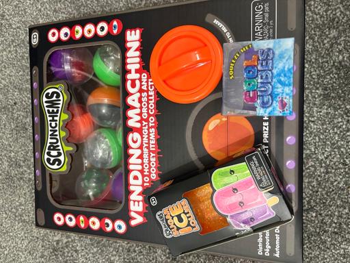  — Scrunchems vending machine halloween