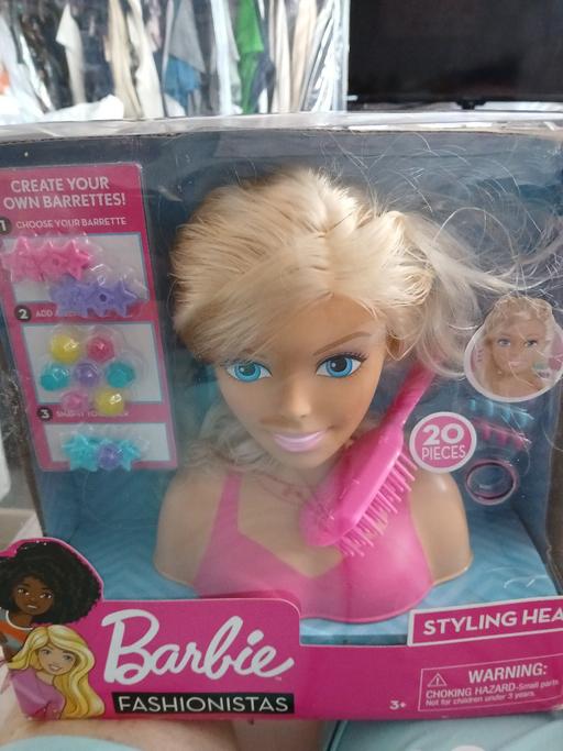  — barbie hair dolls head