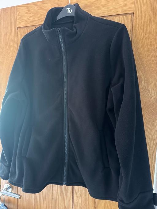 — Black fleece ladies jacket XXL