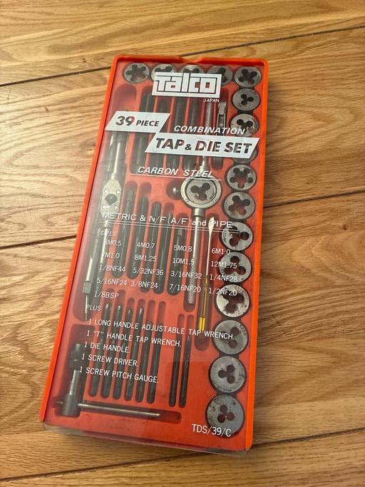  — Talco Tap & Die Set