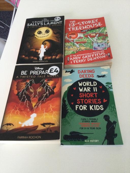  — 4 books