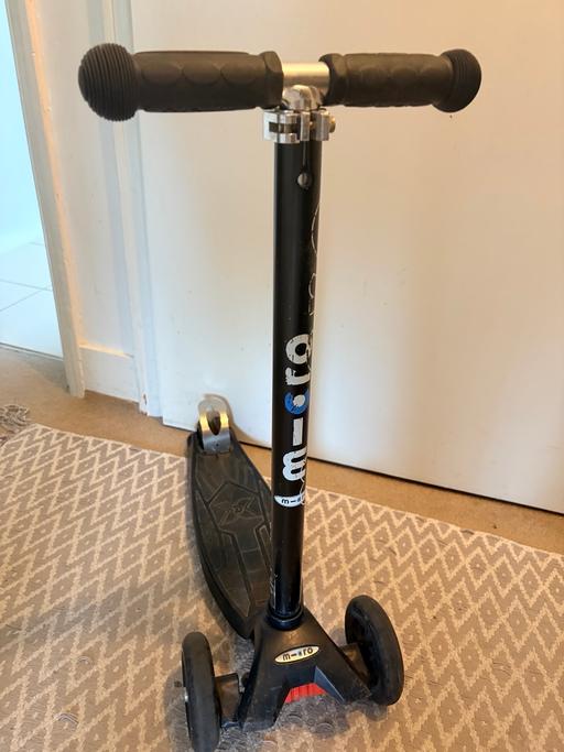  — Black Micro Scooter for sale - unwanted