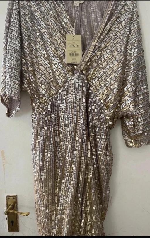 — Sequence party dress from monsoon