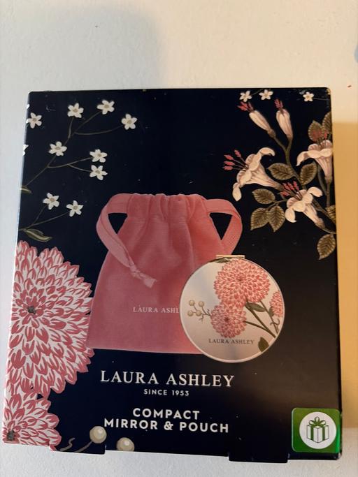  — New Laura Ashley Mirror/pouch HALF PRICE