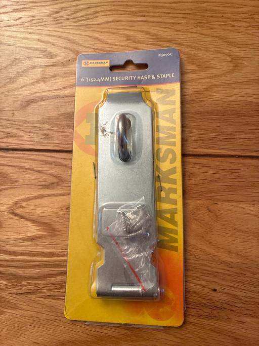  — Hasp & Staple