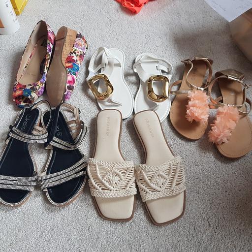  — LADIES SANDAL BUNDLE SIZE 6