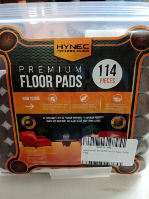  — new pack of 114 PREMIUM FLOOR PADS